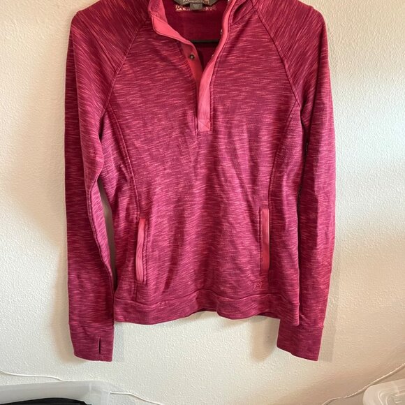 Avalanche Pink Button Down Long‎ Sleeve Top - Picture 3 of 5